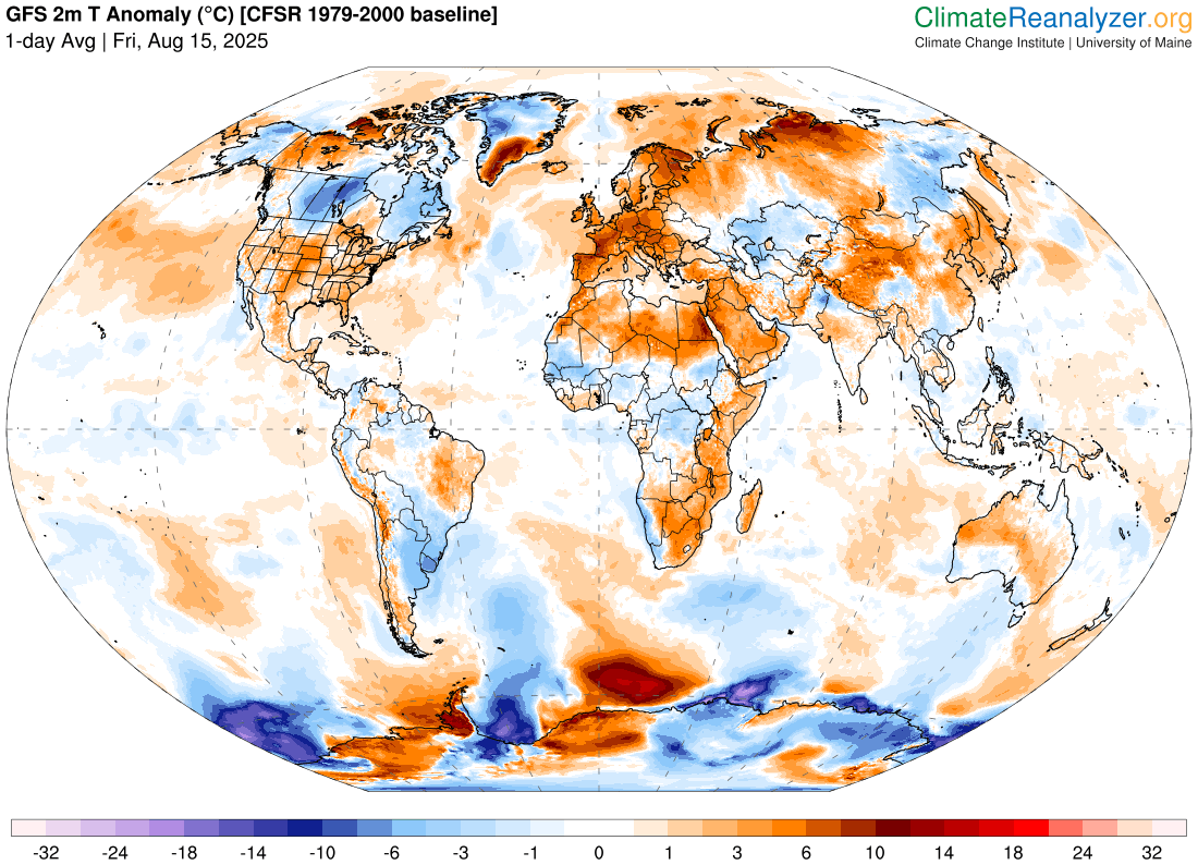 Mean Global Anomaly: +0.56°C