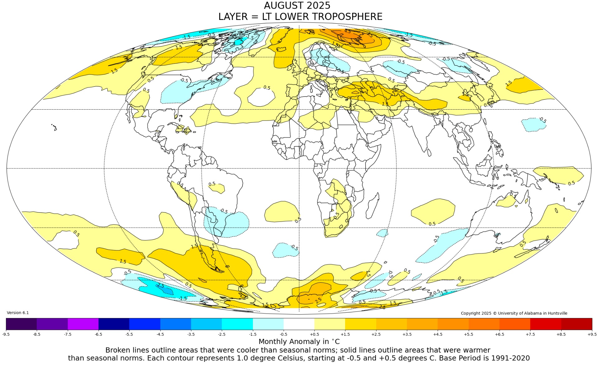 Anomaly Global: +0.39°C