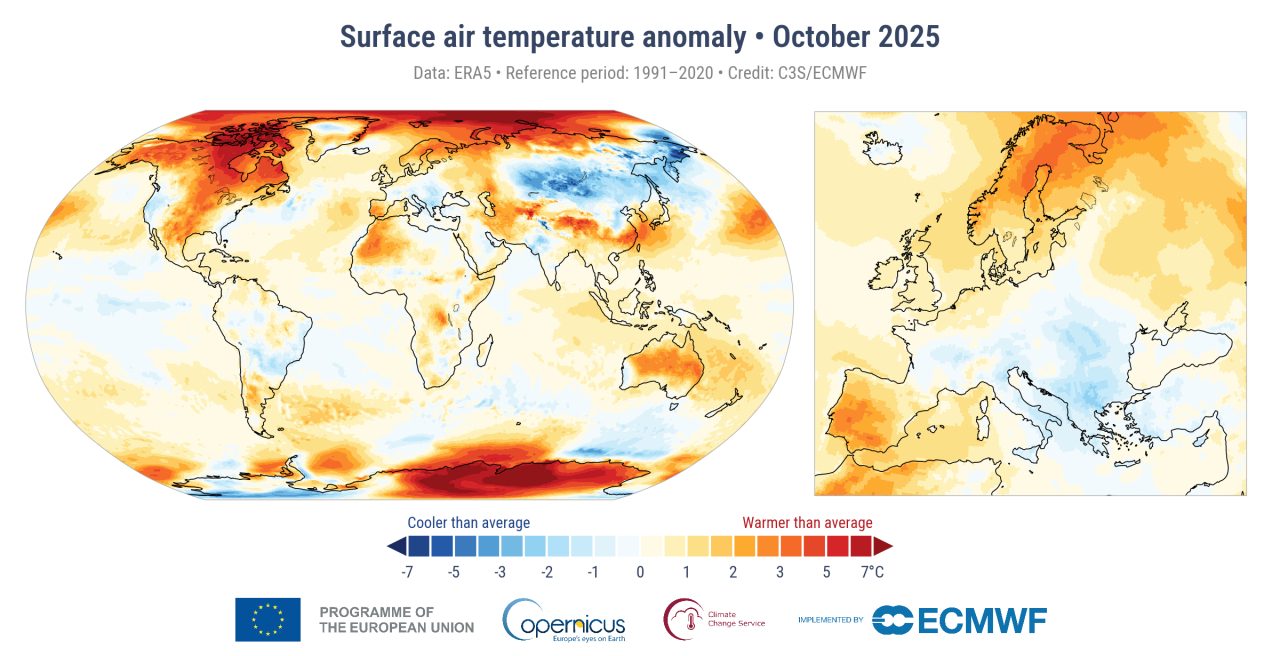 Anomaly: +0.7°C