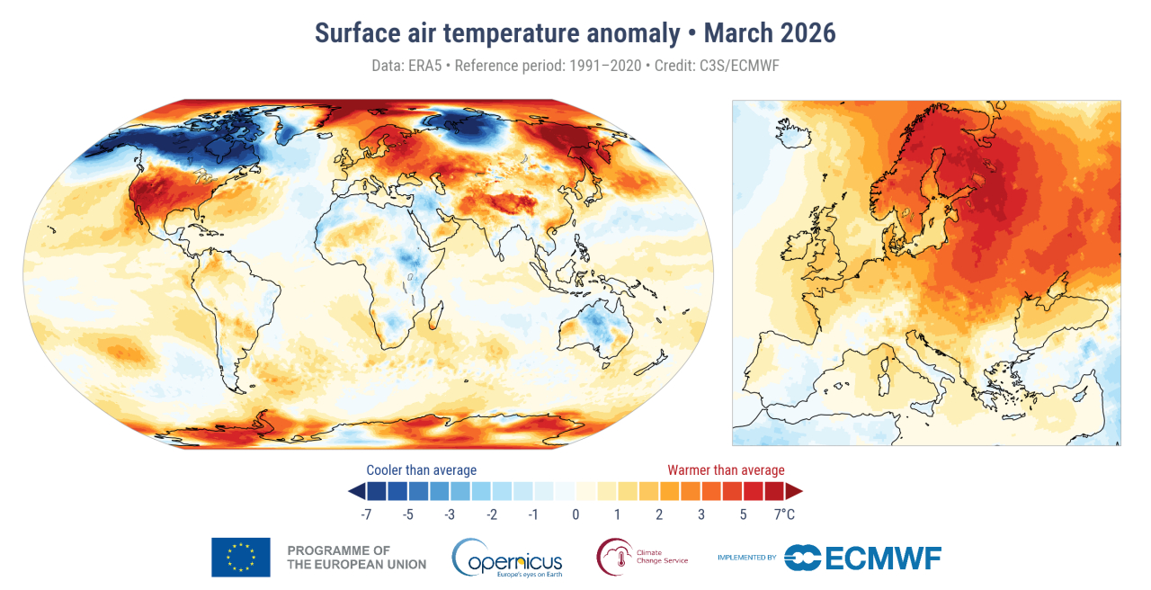 Global Anomaly: +0.53°C