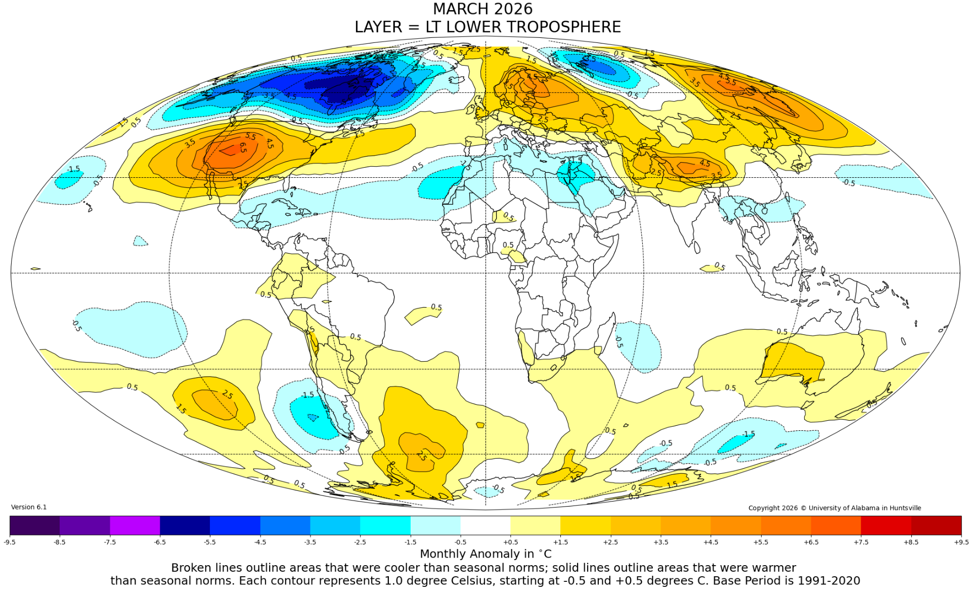 Global Anomaly: +0.38°C