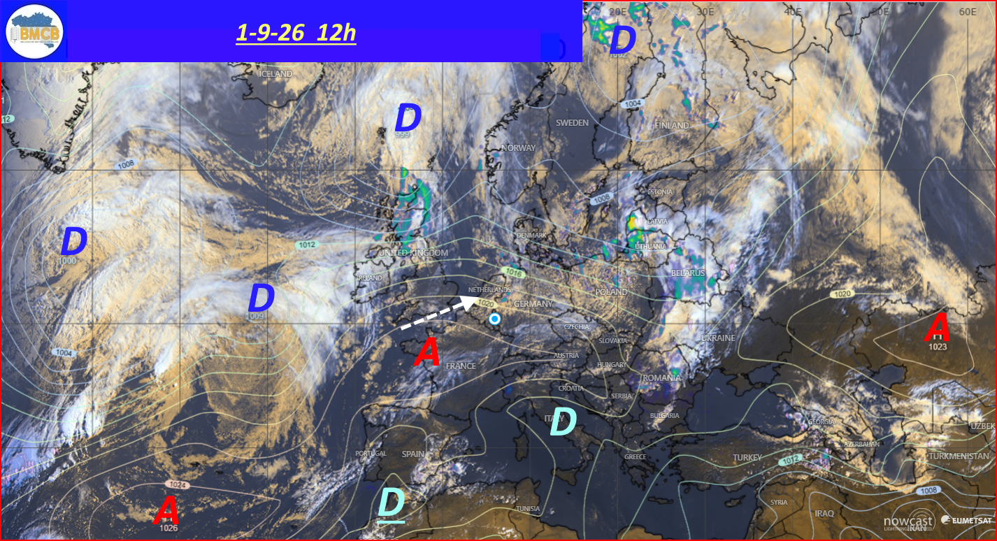 Photo satellite du jour - Sateliet foto van de dag
