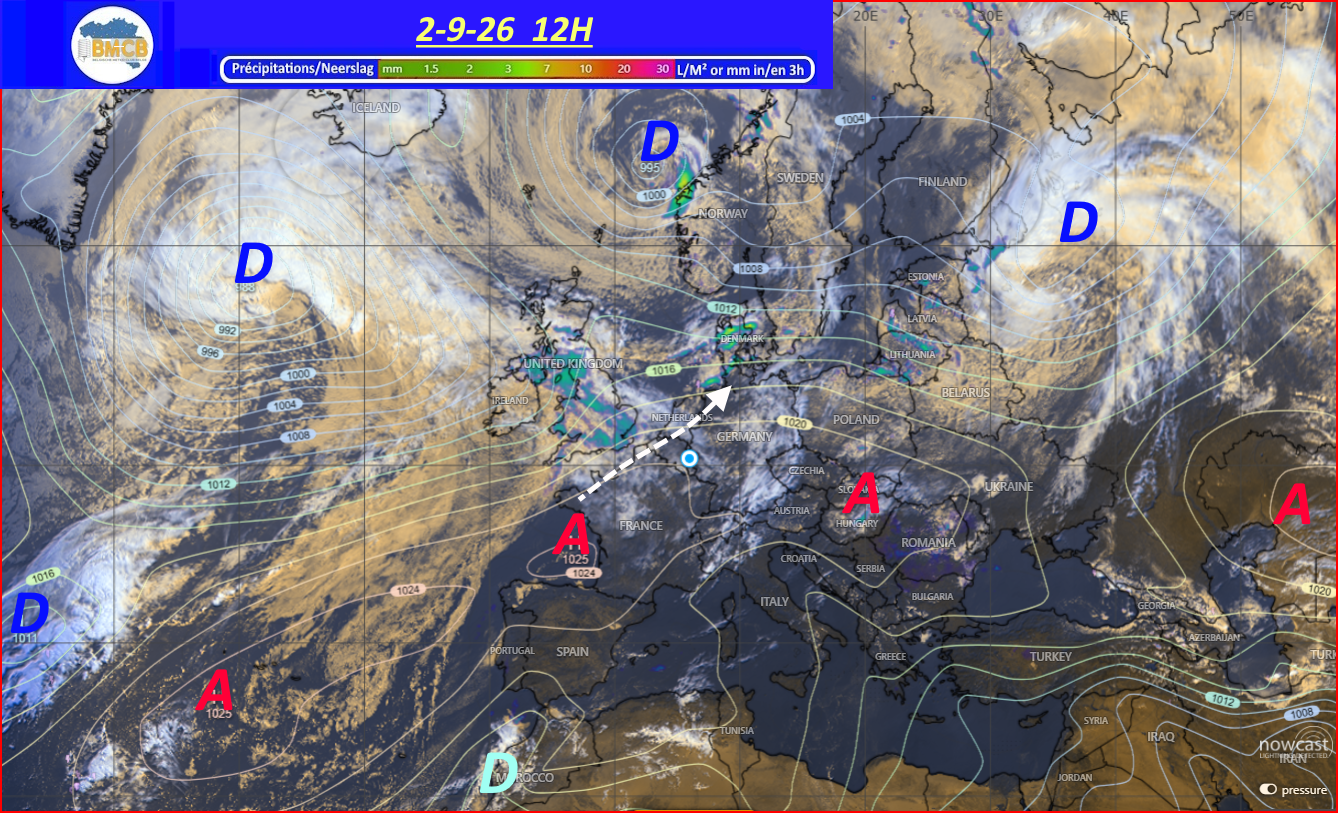 Photo satellite du jour  - Sateliet foto van de dag 