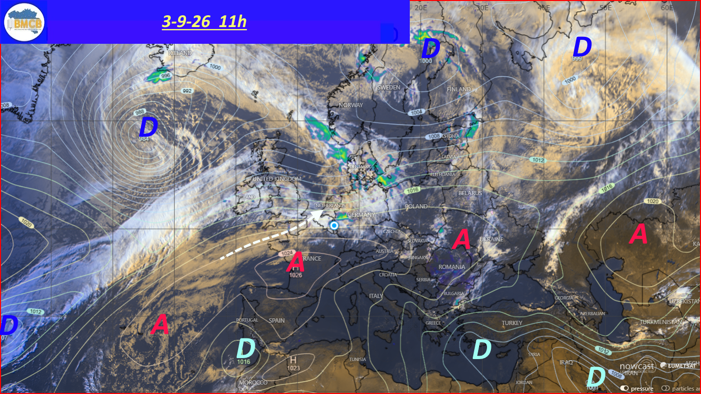 Photo satellite du jour - Sateliet foto van de dag