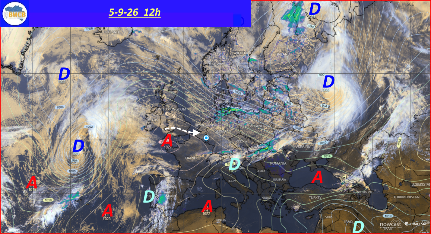 Photo satellite du jour  - Sateliet foto van de dag 