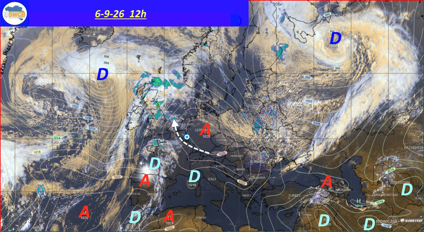 Photo satellite du jour - Sateliet foto van de dag