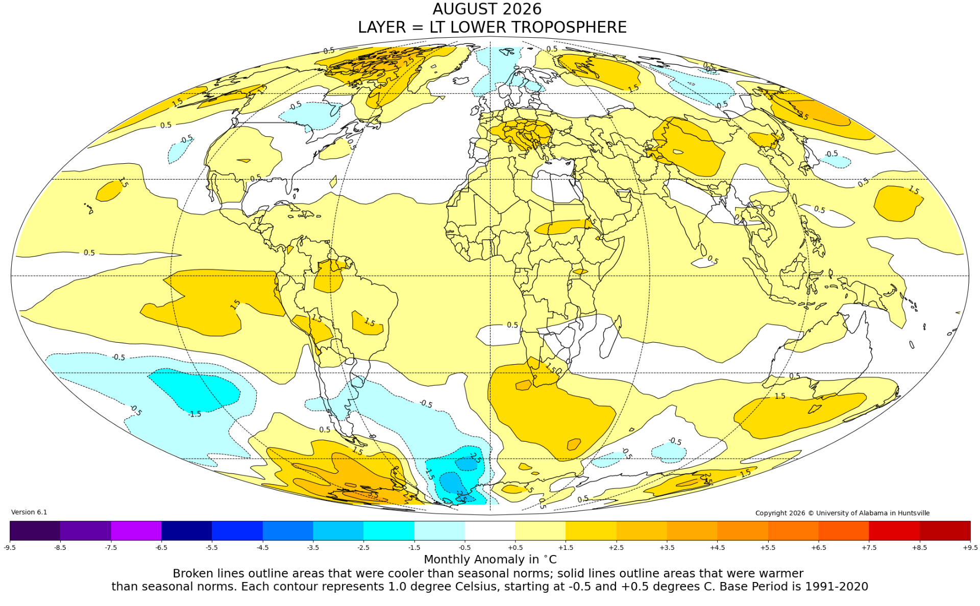 Mean Global Anomaly: 0.68°C