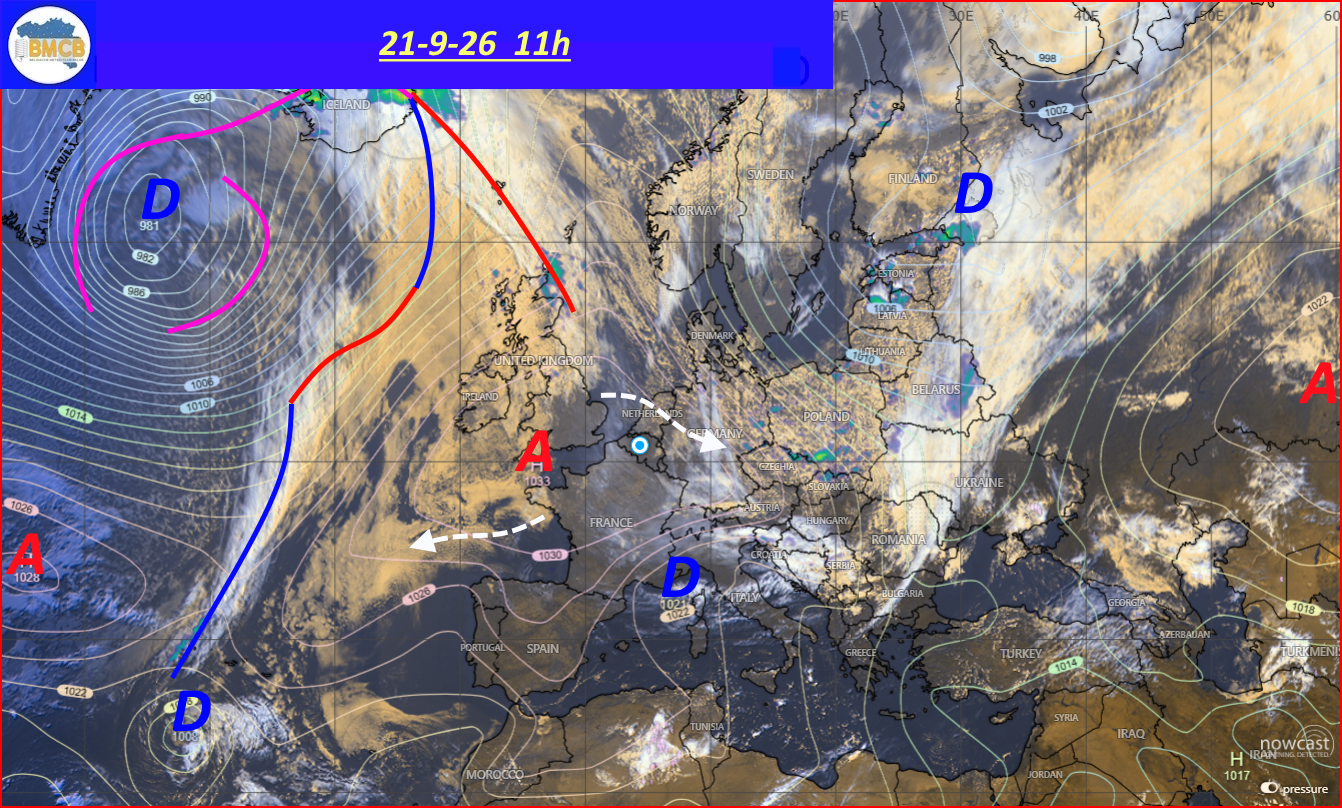 Photo satellite du jour - Satelliet foto van de dag
