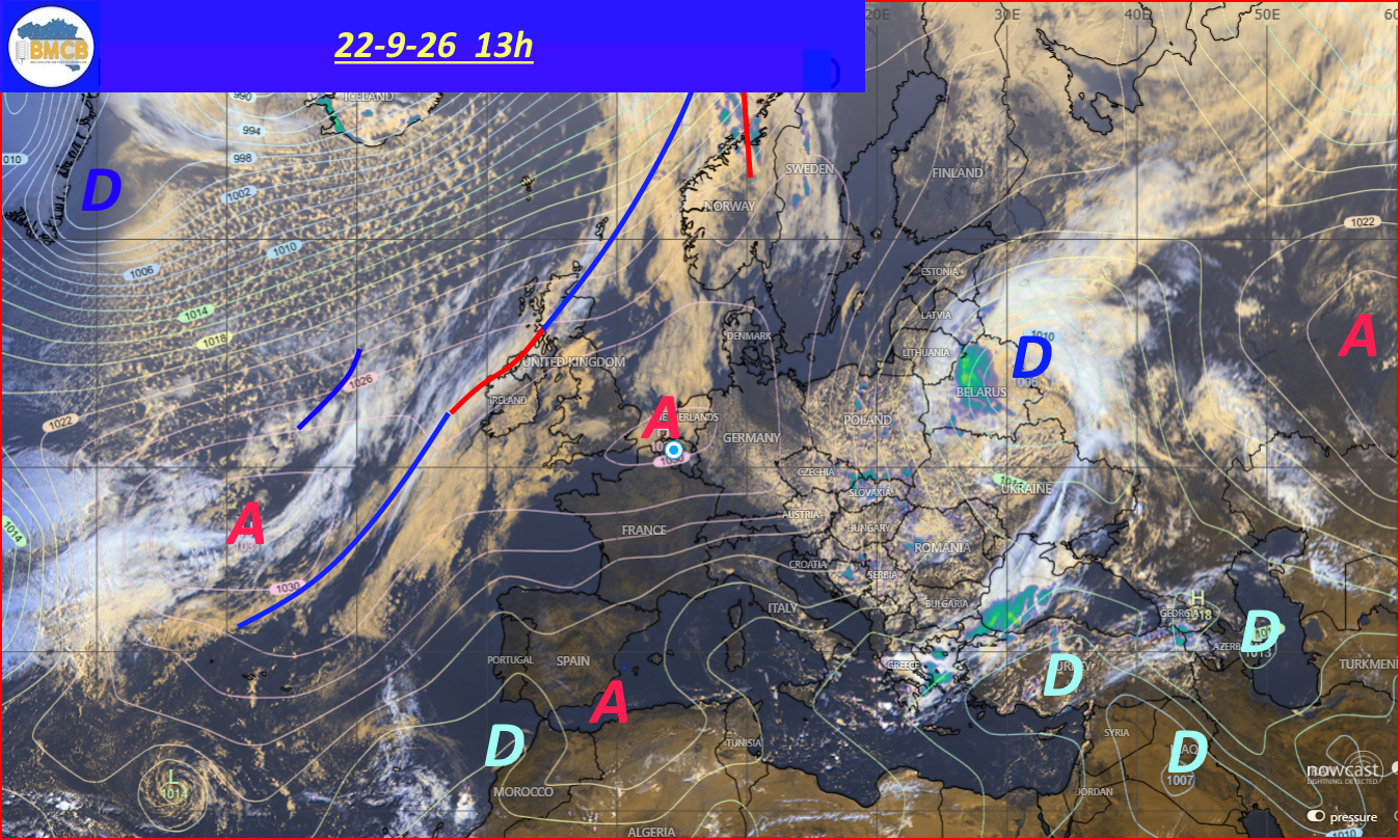 Photo satellite du jour - Satelliet foto van de dag