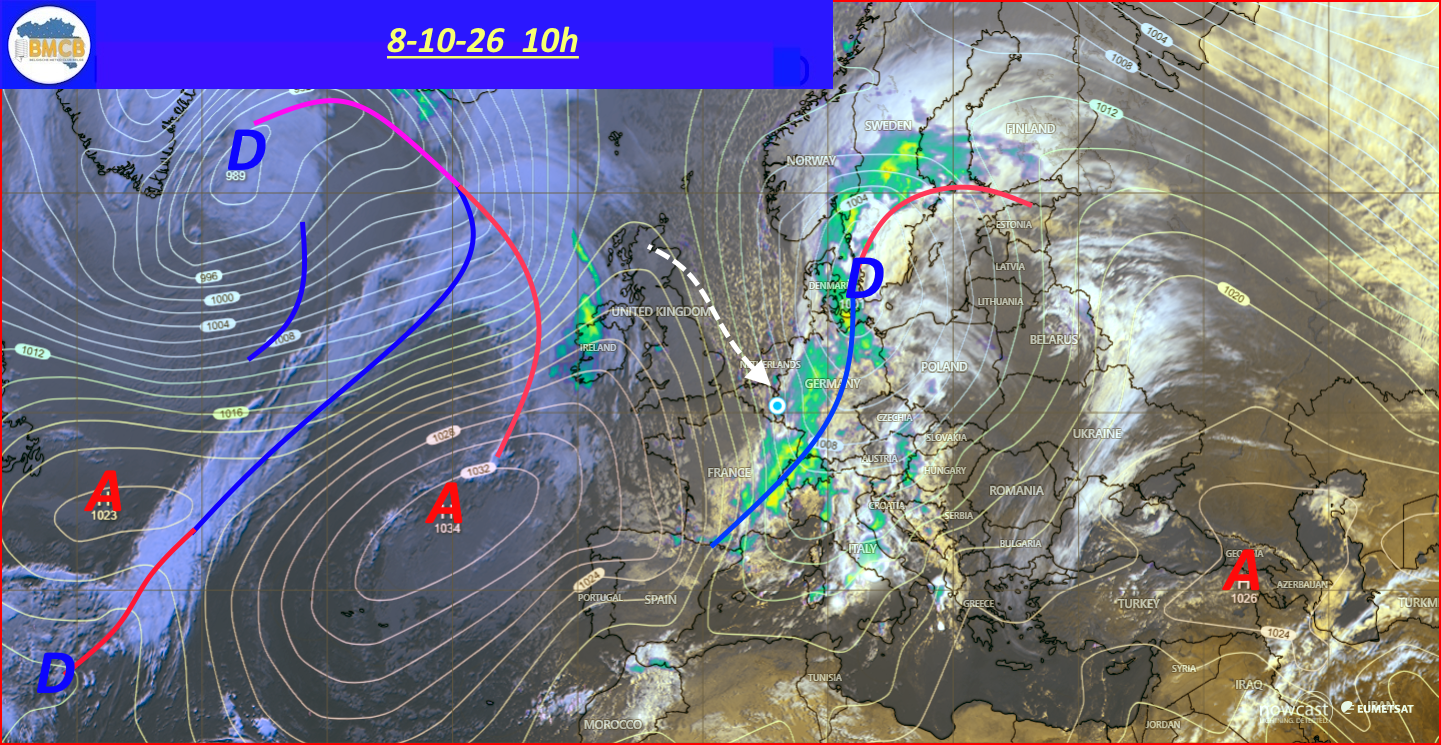 Photo satellite du jour - Satelliet foto van de dag