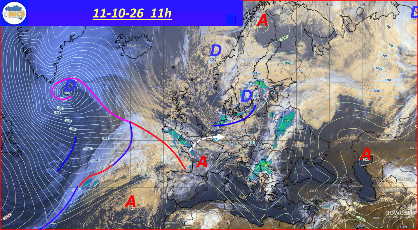 Photo satellite du jour  - Satelliet foto van de dag 
