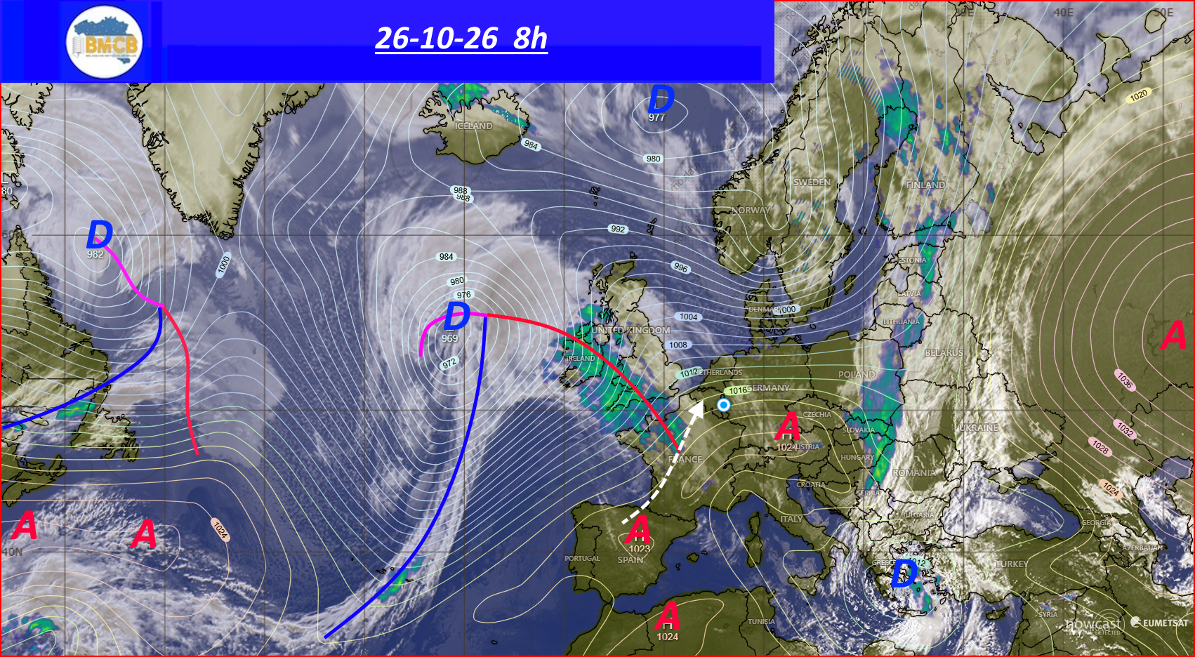 Photo satellite du jour  - Satelliet foto van de dag 
