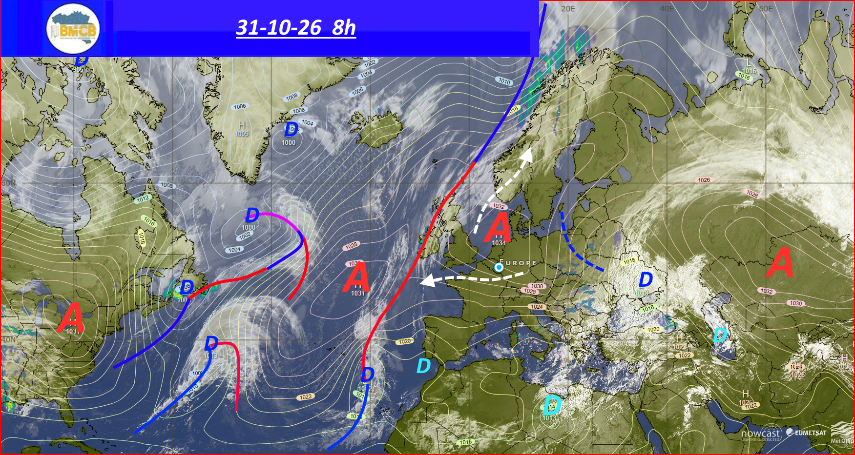 Photo satellite du jour  - Satelliet foto van de dag 